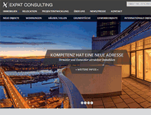 Tablet Screenshot of expat-consulting.com